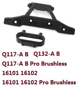 JJRC Q117-A B C D Q132-A B C D SCY-16101 SCY-16102 SCY-16103 SCY-16103A SCY-16201 and pro brushless rear bumper brace (For Q132-A B Q117-A B 16101 16102 / pro brushless) 6009
