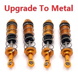 JJRC Q130 Q141 Q130A Q130B Q141A Q141B D843 D847 GB1017 GB1018 Pro upgrade to metal shock absorber Gold - Click Image to Close