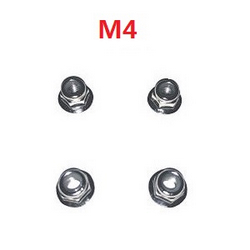 JJRC Q130 Q141 Q130A Q130B Q141A Q141B D843 D847 GB1017 GB1018 Pro M4 flange nuts - Click Image to Close