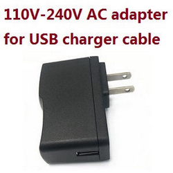 JJRC Q130 Q141 Q130A Q130B Q141A Q141B D843 D847 GB1017 GB1018 Pro 110V-240V AC Adapter for USB charging cable