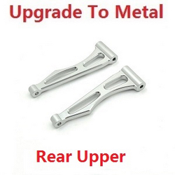 JJRC Q130 Q141 Q130A Q130B Q141A Q141B D843 D847 GB1017 GB1018 Pro upgrade to metal rear upper sway arms Silver