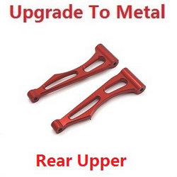 JJRC Q130 Q141 Q130A Q130B Q141A Q141B D843 D847 GB1017 GB1018 Pro upgrade to metal rear upper sway arms Red