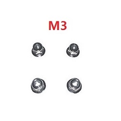 JJRC Q130 Q141 Q130A Q130B Q141A Q141B D843 D847 GB1017 GB1018 Pro M3 flange nuts - Click Image to Close
