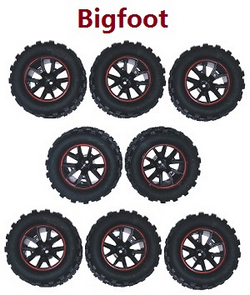 JJRC Q146 Q146A Q146B bigfoot tires 8pcs