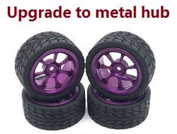 JJRC Q146 Q146A Q146B upgrade to metal hub tires Purple