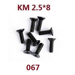 JJRC Q146 Q146A Q146B flat head cross screws M2.5*8 067