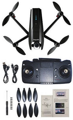 Shcong JJRC X15 S137 8802 Pro Dragonfly GPS drone with 1 battery, RTF
