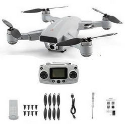 Shcong JJRC X16 GPS drone with 1 battery, RTF Gray