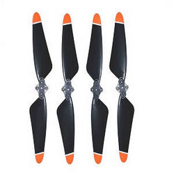 Shcong JJRC X17 G105 Pro RC quadcopter drone accessories list spare parts main blades (Orange-Black)