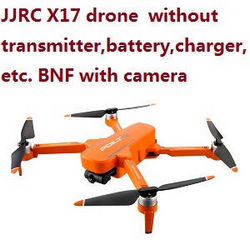 Shcong JJRC X17 G105 Pro drone body without transmitter,battery,charger,etc. BNF with camera Orange
