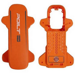 Shcong JJRC X17 G105 Pro RC quadcopter drone accessories list spare parts upper and lower cover Orange