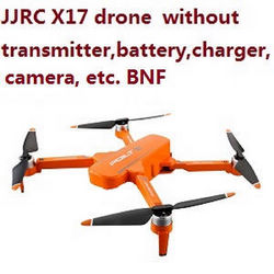 Shcong JJRC X17 G105 Pro drone body without transmitter,battery,charger,camera etc. BNF Orange
