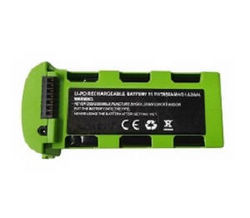 Shcong JJRC X17 G105 Pro RC quadcopter drone accessories list spare parts 11.1V 2850mAh battery Green