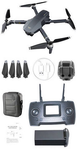 Shcong JJRC X20 RC drone with portable bag and 1 battery RTF