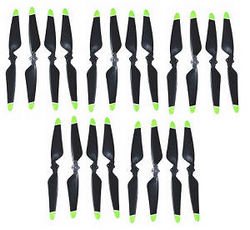 Shcong JJRC X20 8819 GPS RC quadcopter drone accessories list spare parts main blades (Green) 5sets