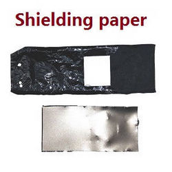 Shcong JJRC X20 8819 GPS RC quadcopter drone accessories list spare parts shielding paper - Click Image to Close