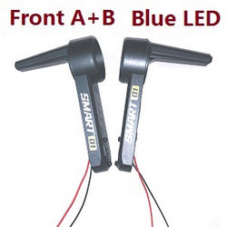 Shcong JJRC X21 RC quadcopter drone accessories list spare parts motor deck and LED (Front A+B Blue LED)