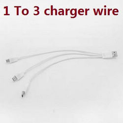 Shcong JJRC X21 RC quadcopter drone accessories list spare parts 1 to 3 charger wire