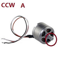 Shcong JJRC X6 RC quadcopter drone accessories list spare parts brushless motor (CCW A)