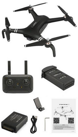 Shcong JJRC X7P smart drone with 1 battery, RTF Black