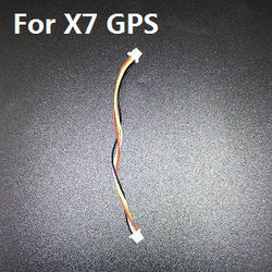 Shcong JJRC X7 X7P JJPRO RC quadcopter drone accessories list spare parts wire plug for X7 GPS