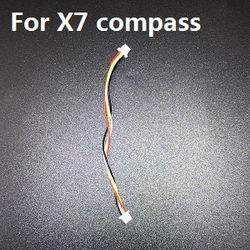 Shcong JJRC X7 X7P JJPRO RC quadcopter drone accessories list spare parts wire plug for X7 compass