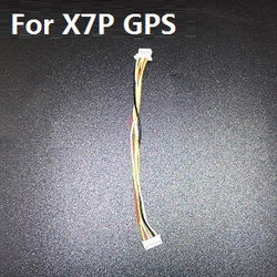Shcong JJRC X7 X7P JJPRO RC quadcopter drone accessories list spare parts wire plug for X7P GPS - Click Image to Close