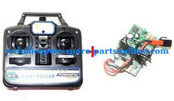 Shcong Ulike JM817 helicopter accessories list spare parts transmitter + PCB board (set)