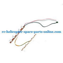 Shcong Ulike JM819 helicopter accessories list spare parts side LED light set