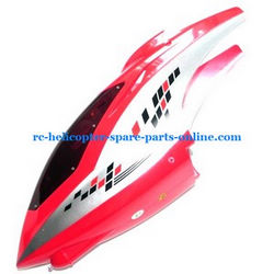 Shcong JTS 825 825A 825B RC helicopter accessories list spare parts head cover red color
