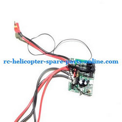 Shcong JTS 828 828A 828B RC helicopter accessories list spare parts PCB BOARD (27.145Mhz)