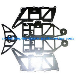 Shcong JTS 828 828A 828B RC helicopter accessories list spare parts metal frame set