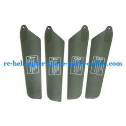 Shcong JXD 331 helicopter accessories list spare parts main blades (2x upper + 2x lower)