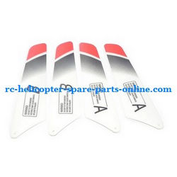 Shcong JXD 339 I339 helicopter accessories list spare parts main blades (2x upper + 2x lower)