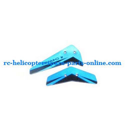 Shcong JXD 340 helicopter accessories list spare parts tail decorative set (Blue)