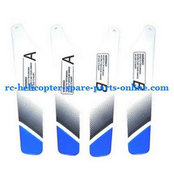 Shcong JXD 342 342A helicopter accessories list spare parts main blades (Blue)