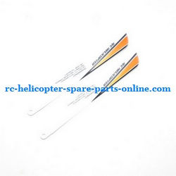 Shcong JXD 349 helicopter accessories list spare parts main blades (Yellow)