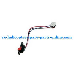 Shcong JXD 349 helicopter accessories list spare parts on/off switch wire