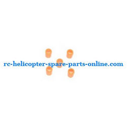 Shcong JXD 349 helicopter accessories list spare parts small plastic ring set in the frame (Yellow)