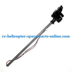 Shcong JXD 349 helicopter accessories list spare parts tail big pipe + tail motor + tail motor deck (set)