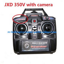 Shcong JXD 350V helicopter accessories list spare parts transmitter frequency: 49Mhz 350V