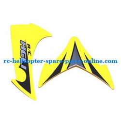 Shcong JXD 351 helicopter accessories list spare parts tail decorative set