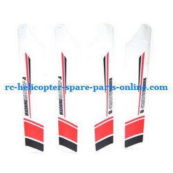 Shcong JXD 352 352W helicopter accessories list spare parts main blades (White)