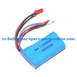 Shcong JXD 352 352W helicopter accessories list spare parts battery 7.4V 650mAh JST plug