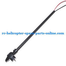 Shcong JXD 352 352W helicopter accessories list spare parts tail big pipe + tail motor + tail motor deck (Black)