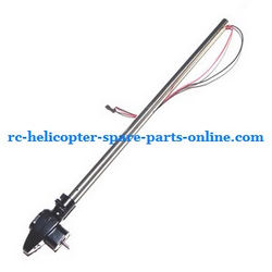 Shcong JXD 352 352W helicopter accessories list spare parts tail big pipe + tail motor + tail motor deck (Silver)