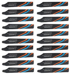 Shcong Wltoys XK K127 Eagle RC Helicopter accessories list spare parts main blades 10sets