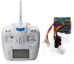 Shcong Kai Deng K60 RC quadcopter drone accessories list spare parts transmitter + PCB board