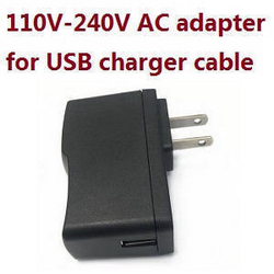 Shcong Wltoys K929 K929-A K929-B RC Car accessories list spare parts 110V-240V AC Adapter for USB charging cable