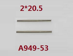 Shcong Wltoys K929 K929-A K929-B RC Car accessories list spare parts steering shaft 2*20.5 A949-53 - Click Image to Close